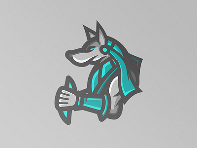 Grim Defiance anubis branding egyptian esports logo mascot sports team logo vector