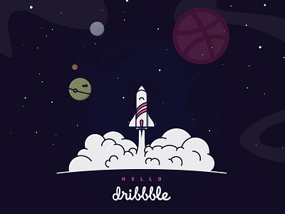 Hello Dribble dribbble hello hello dribbble