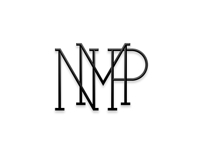 NMP design logo monogram