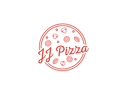 ThirtyLogos Challenge - Day 13 - JJ Pizza challenge corporate design logo logo challenge logo design pizza restaurant thirty logos