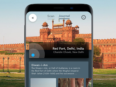 Travel App Design Repost ↺ android app design galaxy s9 heritage history interface samsung travel ui ux