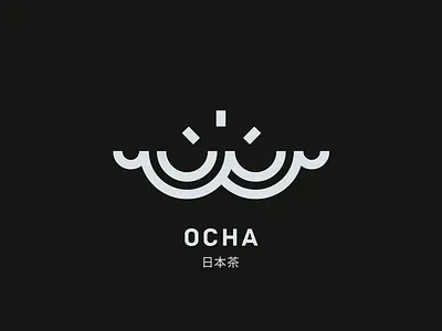 OCHA culture drink icon japanese logo ocha rafaela rolfsen shadz tea