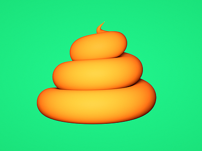 Shits and giggles 3d c4d cinema4d color lowpoly octane render test trash wip