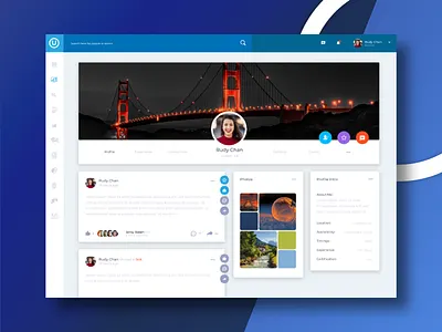 Undone Profile cards clean dash dashboard flat freelancing performance profile rajat mehra ui ux web