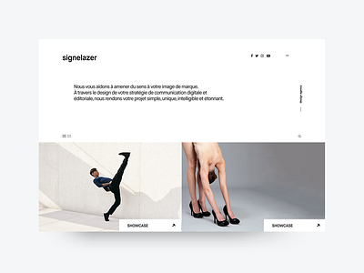 Signelazer UI - 01 challenge design interaction ui ux webdesign