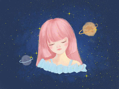 愿星空照亮你的梦 ps