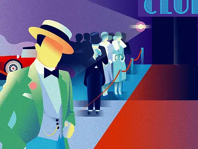 Gentle like Cote d’Azur #13 art deco illustration kiev monaco panorama retro riviera silpo vector vintage