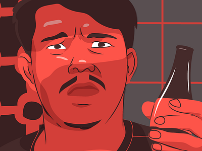 **WTF** coke eyes focus illustration illustrator light red wtf