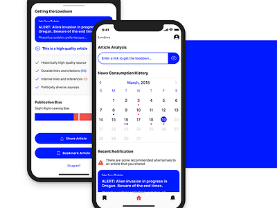 Lowdown - Thesis project UI ik blue iphone x ui design ux design