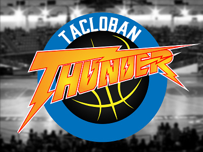 Tacloban Thunder logo design sports branding sports logo