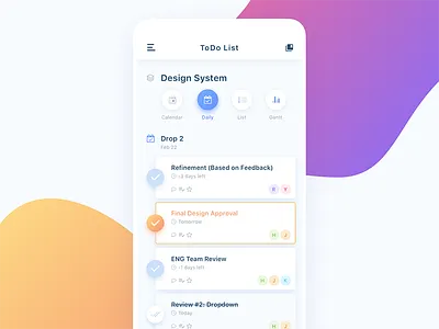 Daily UI #042 Todo List 042 app daily dailyui do list mobile to todo todolist ui ux