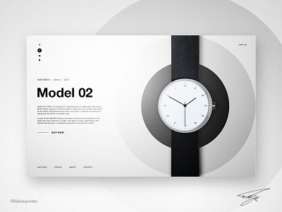 Golden Ratio Website Design | TYME (UI Design in Sketch #07) design golden ratio sketch golden ratio website design sketch tyme ui ui design watch store web design watch website design web design