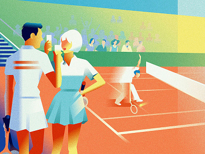 Gentle like Cote d’Azur #14 art deco illustration kiev monaco panorama retro riviera silpo vector vintage