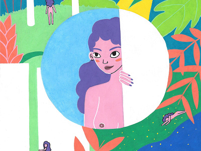 Cycle/Sign illustration posca storytelling