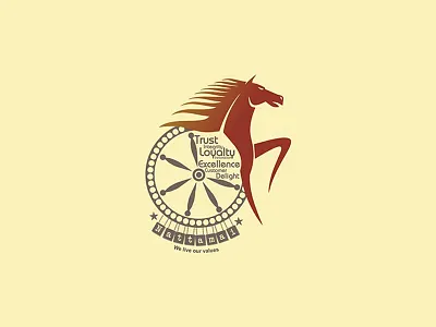 Logo concepts branding designer horse identity logo logomark nattamai palette shuttlehorse sign travels typography