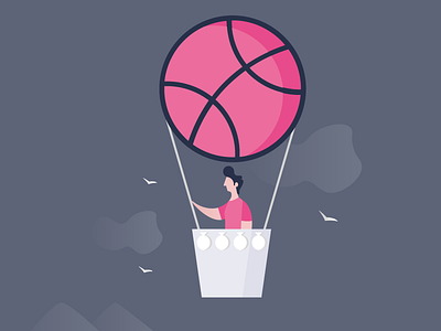 Dribbble Sticker playoff cartoon character design dribbble illustrtation sticker mule vector