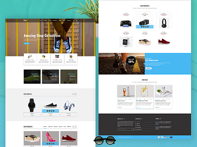 Rate E-commerce Template ecommerce minimal products shop shopina single product store