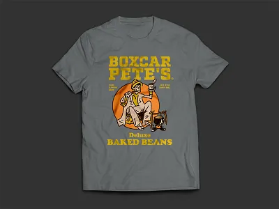 Boxcar Pete Shirt apparel design graphic design t shirt t shirt design