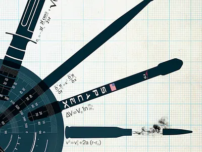EQUATIONS = CALCULATIONS astrophysics engineering falcon 9 mathematics maths outer space physics rocket science science space space x threadless