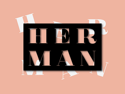 Herman effect text type