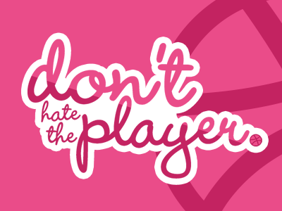 Sticker Mule Dribbble Playoff Entry dribbble sticker stickermule text