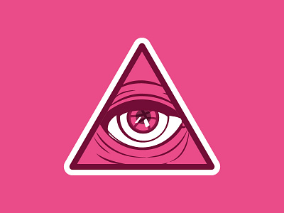 All Seeing Dribbble Eye dribbble eye illuminati