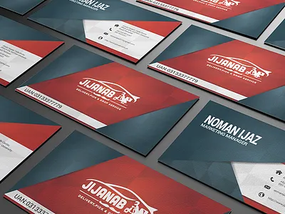 Business Card Design business cards delivery service pick and drop service.