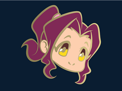 Chibi Jamie Enamel Pin blossom detective holmes chibi cute enamel enamel pin girl holmes illustration kawaii kickstarter pin small