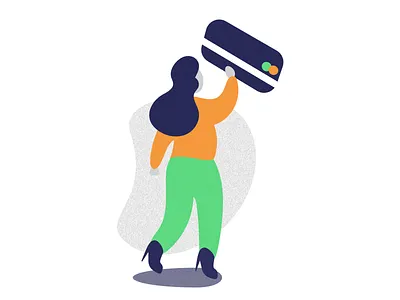 Credit Card Payments browser design desktop devices illustration mobile payments vector