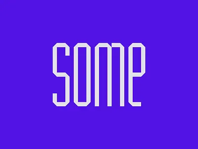 A logo for some friends geometric icon logo logo design logotype mark symbol type wordmark