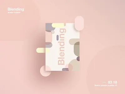 Blending blending colors graphic hellephant nude pattern poster sketch worksheet