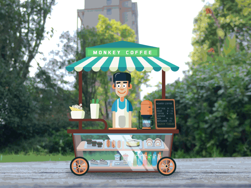 welcome animation gif motion