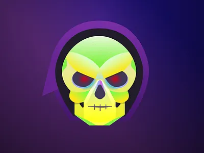 skeletor design graphic illustration vector