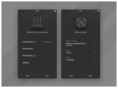 Initial Guide gui