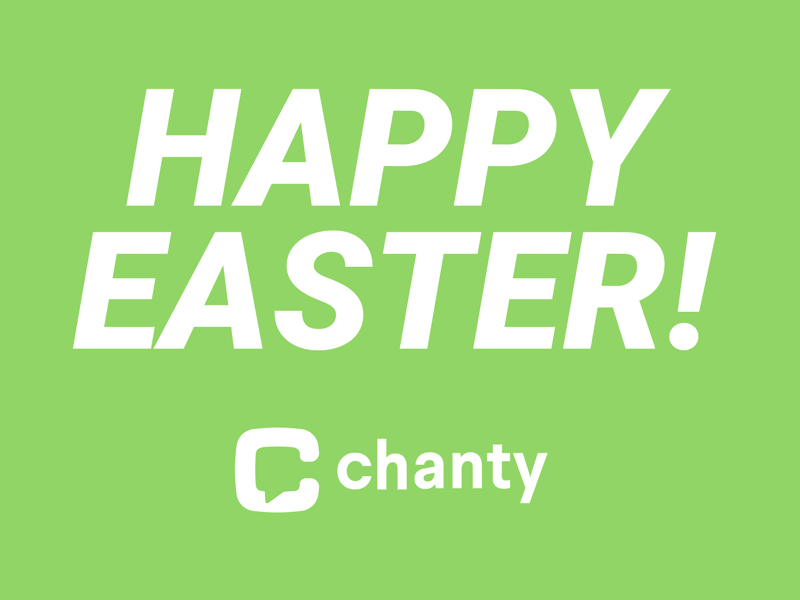 Happy Easter! ae animation chanty easter egg flat gif motion design shape animation