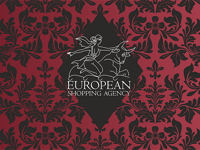 European Shopping Agency logo brand branding europa logo shopping vector