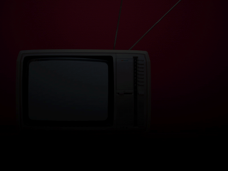 Monster in the TV alien creature display fail humor imagination monster one eye tv