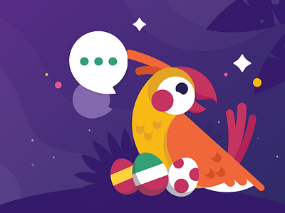 Polyglot Parrot egg jungle language memrise night parrot