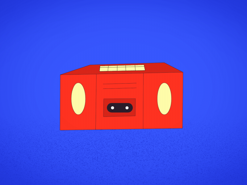 Boombox 2danimation boombox cartoon celanimation charcteranimation framebyframe groove hiphop traditionalanimation