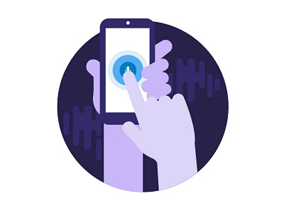 Audio Analytics Illustrations app audio mobile sound sound wave