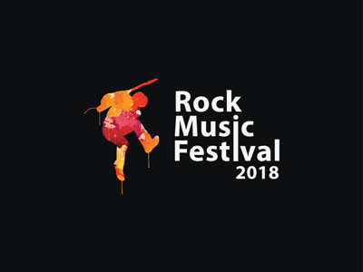 Rock Music Festival branding colorful festival india josh musicfestival ownconcept rockmusic