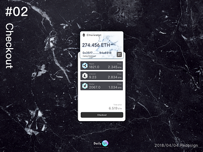 Re Dailyui 02 Checkoutd cryptocurrency dailyui ether