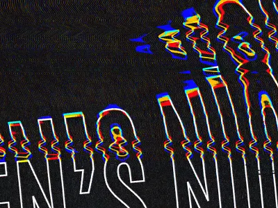 Event Branding channels event branding scanned typography