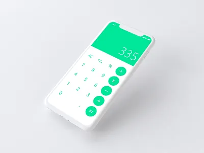 #DailyUI #004 | Calculator 004 calculator daily design ui