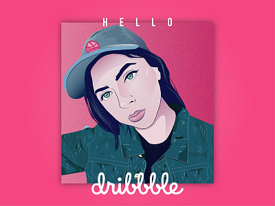 Debut dadhat debut denim illustration jean jacket shot