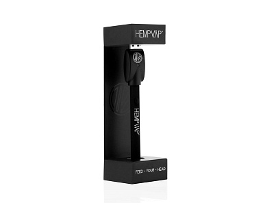 HempVÅP branding cannabis cbd hemp packaging pen vape