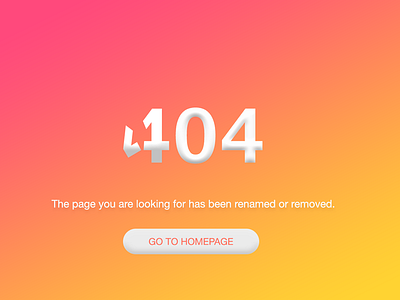 404 error page ui design challenge 008 uiux web design