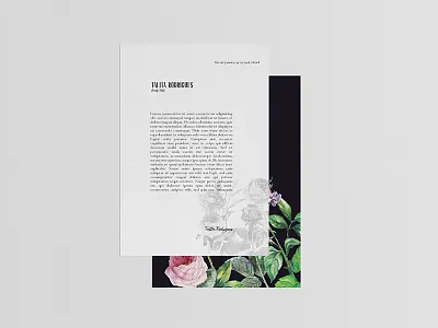 Talita Rodrigues Beauty Artist apparel design beauty beauty artist brand design brand identity brand strategy branding floral shirt