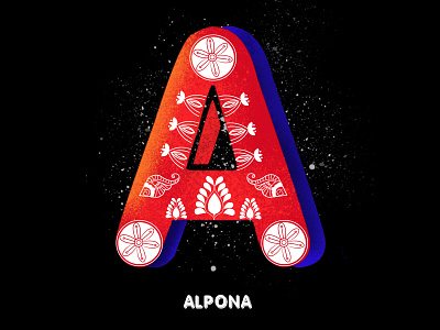 36 days of type A (Alpona) 36daysoftype type typography
