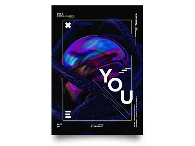 Day 2 - Treasure art directions color gradient graphic design inspiration visual design